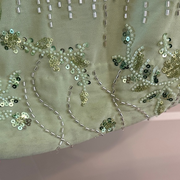 Peppermayo Celandine Beaded Maxi Dress in Lime - Picture 7 of 10